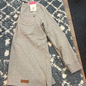 Gray Long Sleeve Sweatshirt by Marley Lilly